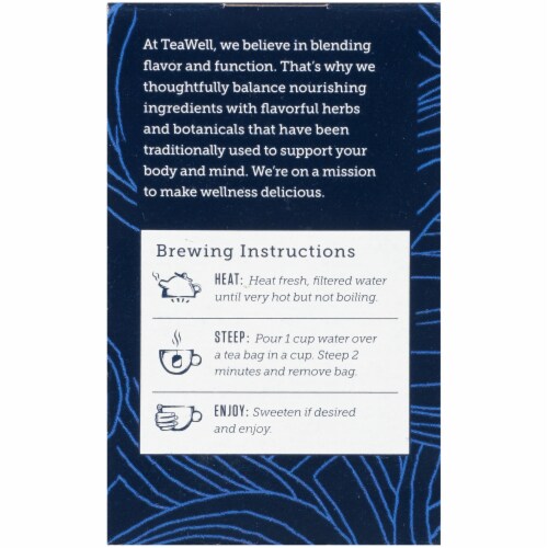 Celestial Seasonings® Tea Well Matcha Green Herb Tea Perspective: left