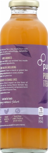 Purpose® Tea Purple Reign Super Tea Perspective: left