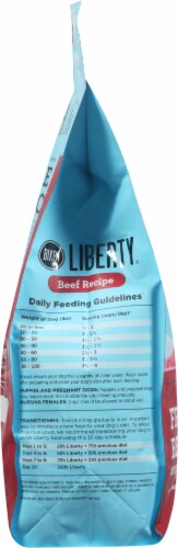 Liberty® Beef Recipe Dry Dog Food Perspective: left