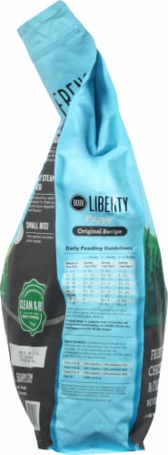 Liberty® Original Recipe Small Bites Dry Puppy Food Perspective: left