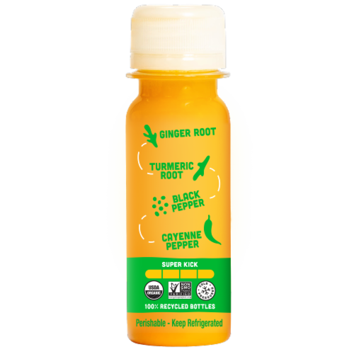Vive Organic Immunity Boost with Cayenne Shot Perspective: left