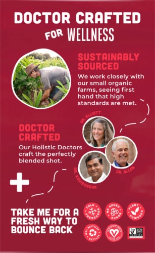 Vive Organic Wellness Rescue Shots Perspective: left