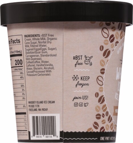 Whidbey Island Espresso Ice Cream Perspective: left