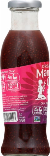 Mamma Chia Organic Raspberry Passion Chia Vitality Beverage Perspective: left