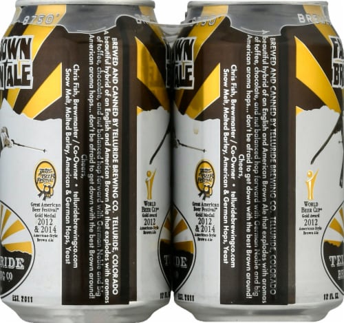 Telluride Face Down Brown Ale Perspective: left