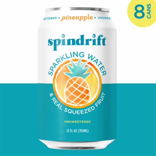 Spindrift® Pineapple Sparkling Water Perspective: left