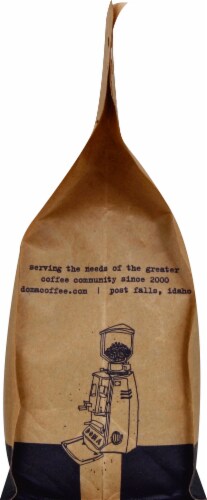 Doma Coffee Roasting Company® Ethiopia Organic Yirgacheffe Light Roast Coffee Perspective: left