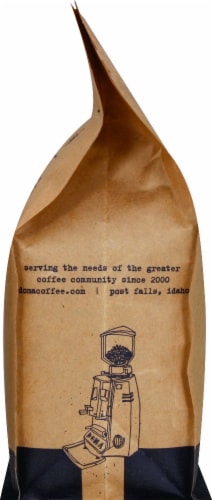 Doma Coffee Roasting Company® The Chronic Super Dank Dark Roast Organic Whole Bean Coffee Perspective: left