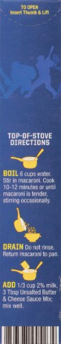 Muscle Mac® Original Cheddar Macaroni & Cheese Side Dish Perspective: left