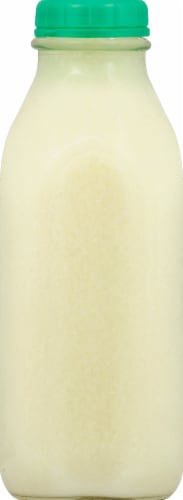 Rosa Brothers Glass Bottled Egg Nog Perspective: left