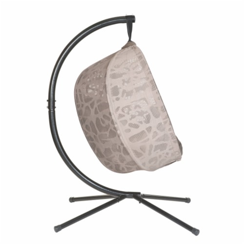 Flowerhouse Sand Hanging Swing Patio Chair FHEC100-BRANCH Perspective: left