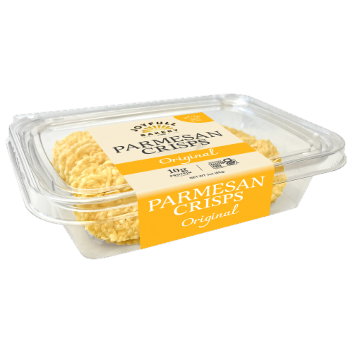 Joyfull Bakery Original Parmesan Crisps Perspective: left