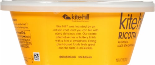 Kite Hill Almond Milk Ricotta Perspective: left