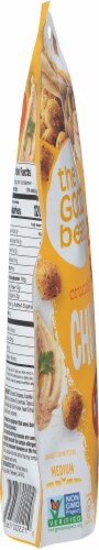 The Good Bean Classic Hummus Crunchy Chickpeas Perspective: left