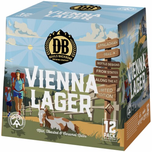 Devils Backbone Brewing Company Vienna Lager Perspective: left