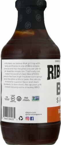 Rib Rack® Bourbon BBQ Sauce