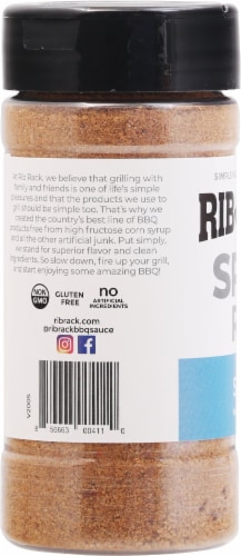 Rib Rack® Steak Spice Rub Perspective: left