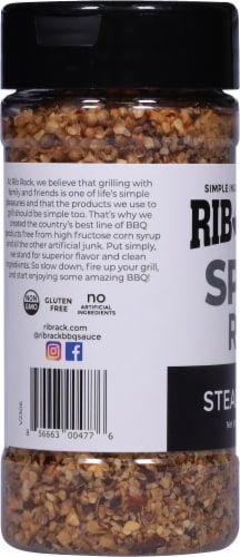 Rib Rack® Steakhouse Spice Rub Perspective: left