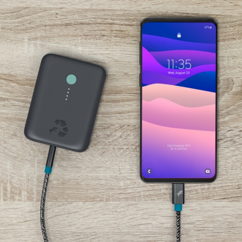Nimble Power Knit USB Type C Cable Perspective: left