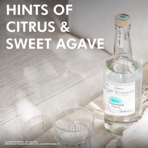 Casamigos Blanco Tequila Perspective: left