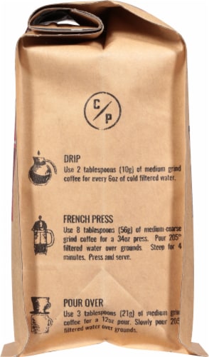 Cutters Point Coffee Co. Original Medium Roast Ground Coffee Perspective: left