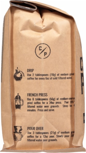 Cutters Point Coffee Co Fisherman's Blend Dark Roast Whole Bean Coffee Perspective: left