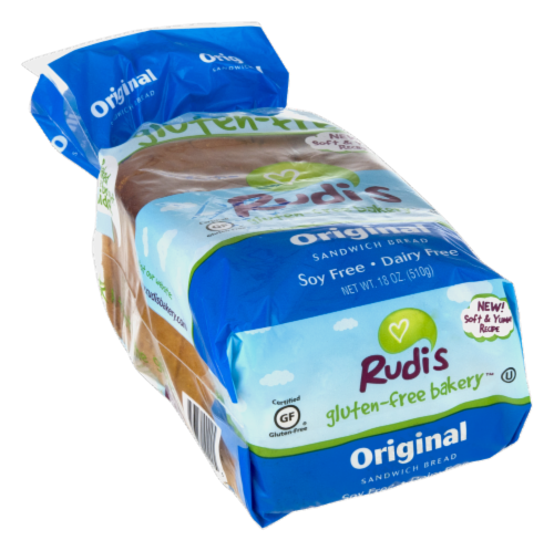 Rudi's Gluten-Free Original Sandwich Bread Perspective: left