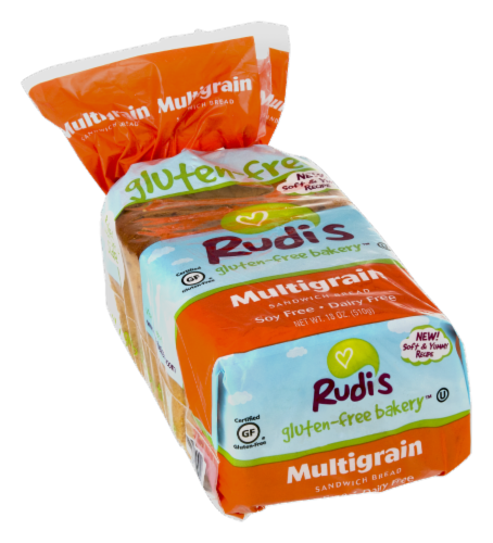 Rudi's Gluten Free Multigrain Sandwich Bread Perspective: left