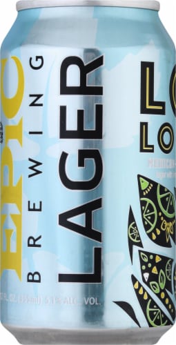 Epic Los Locos Mexican-Style Lager Perspective: left