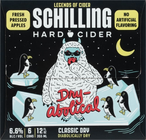 Schilling London Dry Traditional Craft Cider Perspective: left