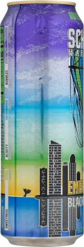 Schilling Emerald City Blackberry Pear Hard Cider Single Can Perspective: left