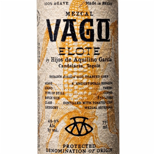 Vago Mezcal Elote by Hijos de Aquilino Garcia Perspective: left