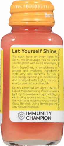 Sol-ti Immuni-C SuperShot Herbal Supplement Perspective: left