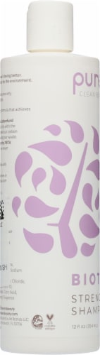Purezero® Biotin Strengthening Shampoo Perspective: left