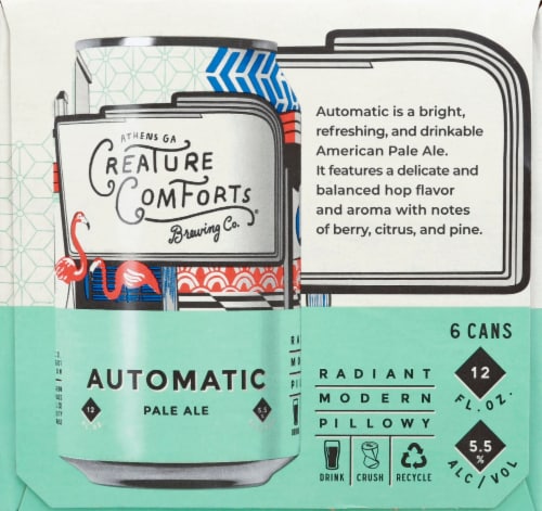 Creature Comforts® Automatic Pale Ale Perspective: left