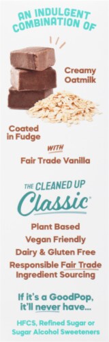 Goodpop® Dairy Free Oatmilk Fudge n' Vanilla Ice Cream Perspective: left
