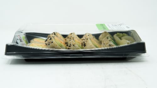 Yummi Sushi Brown Rice Spicy California Roll Perspective: left