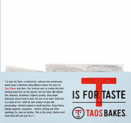 Taos Bakes™ Gluten-Free Toasted Coconut & Vanilla Bean Bars Perspective: left
