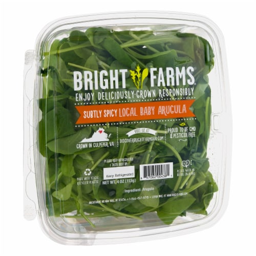 Bright Farms Baby Arugula Perspective: left