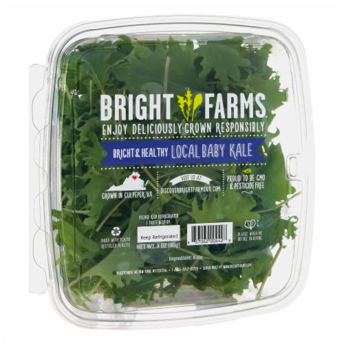 Bright Farms Baby Kale Perspective: left