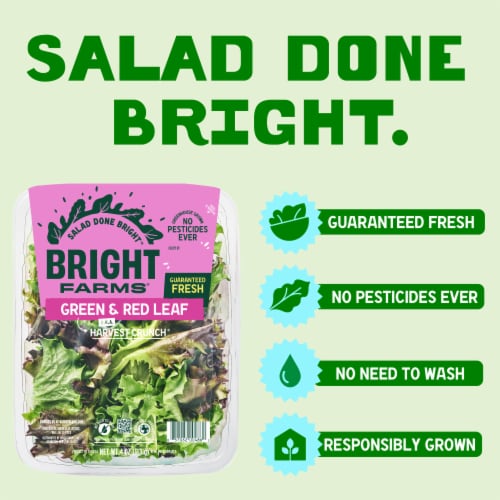 BrightFarms® Harvest Crunch Lettuce Perspective: left