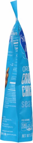 Saffron Road® Organic Gluten-Free Non-GMO Sea Salt Crunchy Chickpeas Perspective: left