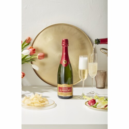 Lucien Albrecht Brut Sparkling France Wine Perspective: left