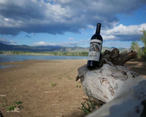 Girl & Dragon Malbec Red Wine Perspective: left