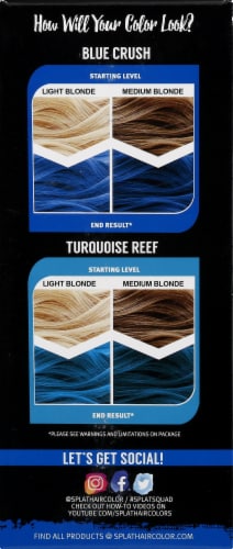 Splat® Ocean Ombre Hair Color Kit Perspective: left