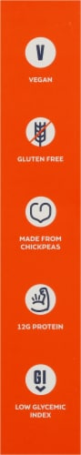 Banza® Shells + Vegan Cheddar Plant-Based Chickpea Pasta Mac Perspective: left