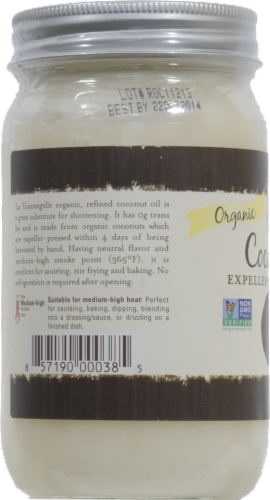 La Tourangelle Refined Organic Coconut Milk Perspective: left