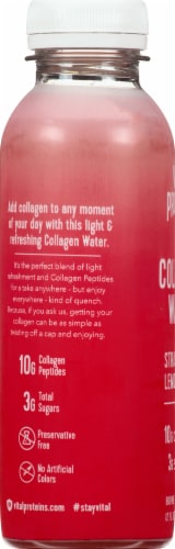 Vital Proteins Strawberry Lemon Collagen Water
