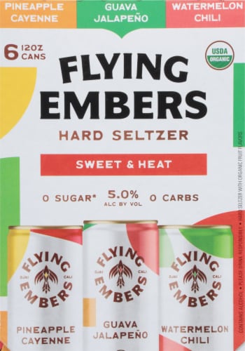 Flying Embers Collection Hard Seltzer Perspective: left