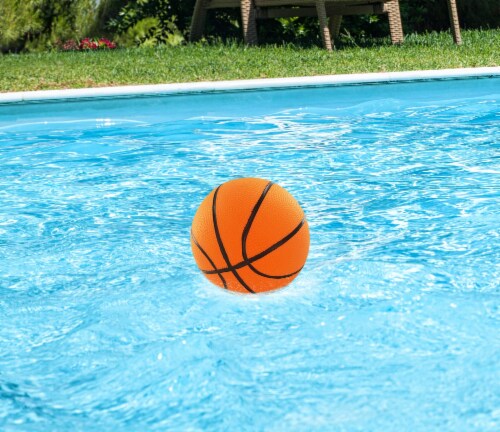Botabee 5.9  Diameter Swimming Pool Water Mini Basketball 2 Pack Perspective: left